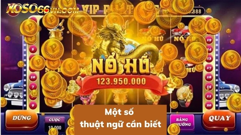 Một số thuật ngữ về nổ hũ đổi thưởng Xoso66